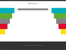 Tablet Screenshot of flighhub.com